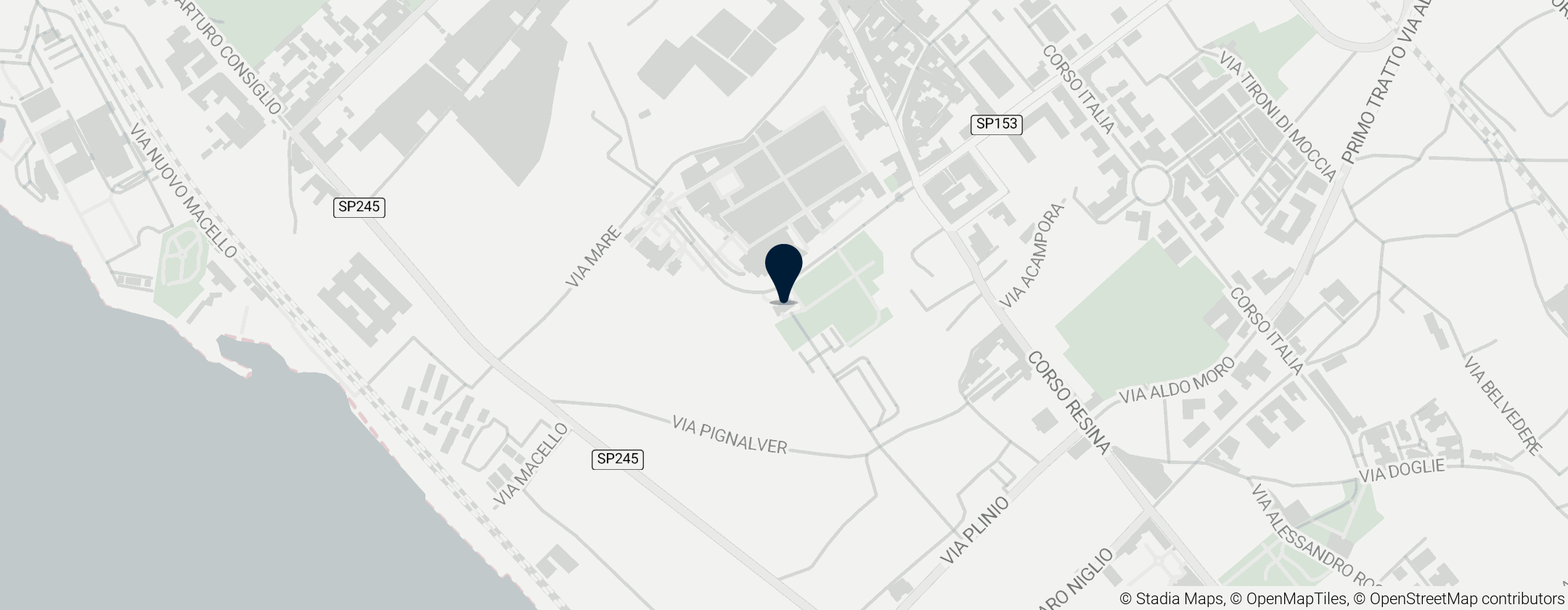 Map of Archaeological Area of Herculaneum