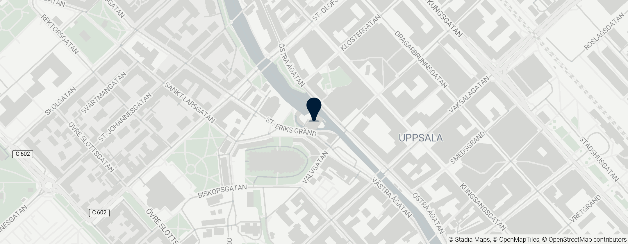 Map of Upplandsmuseet