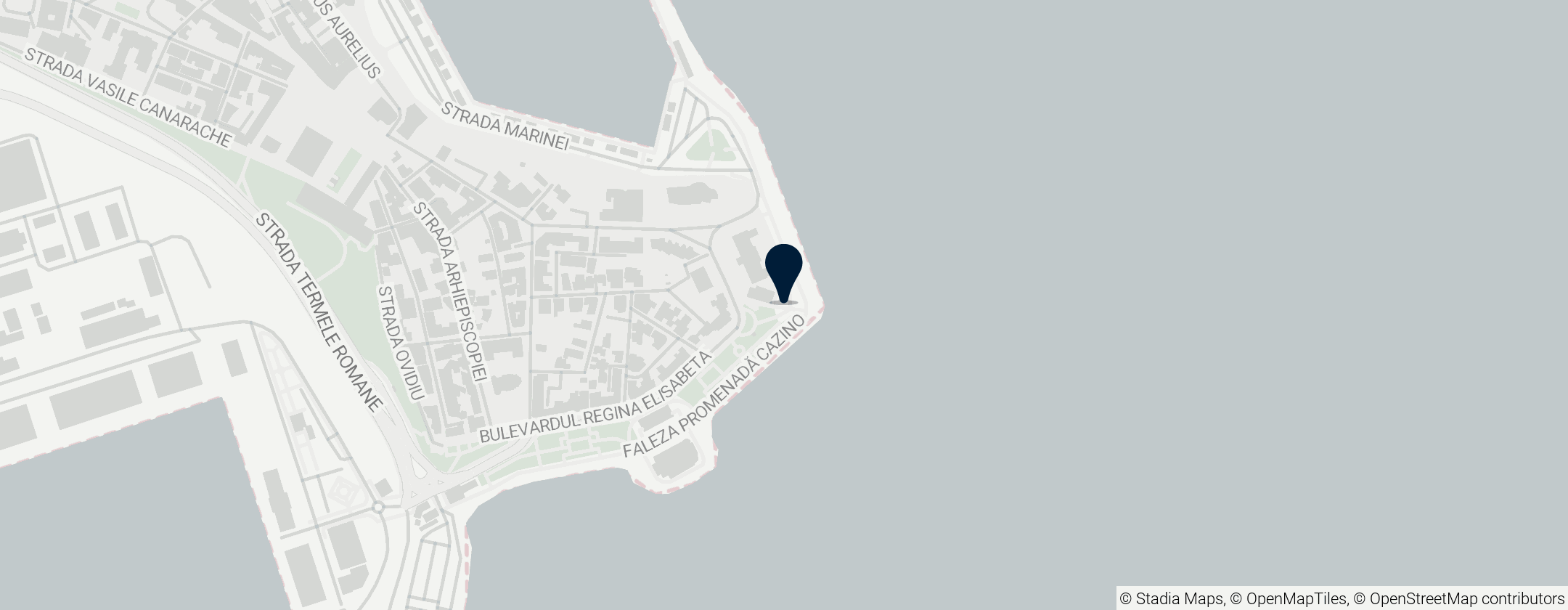 Map of Mihai Eminescu