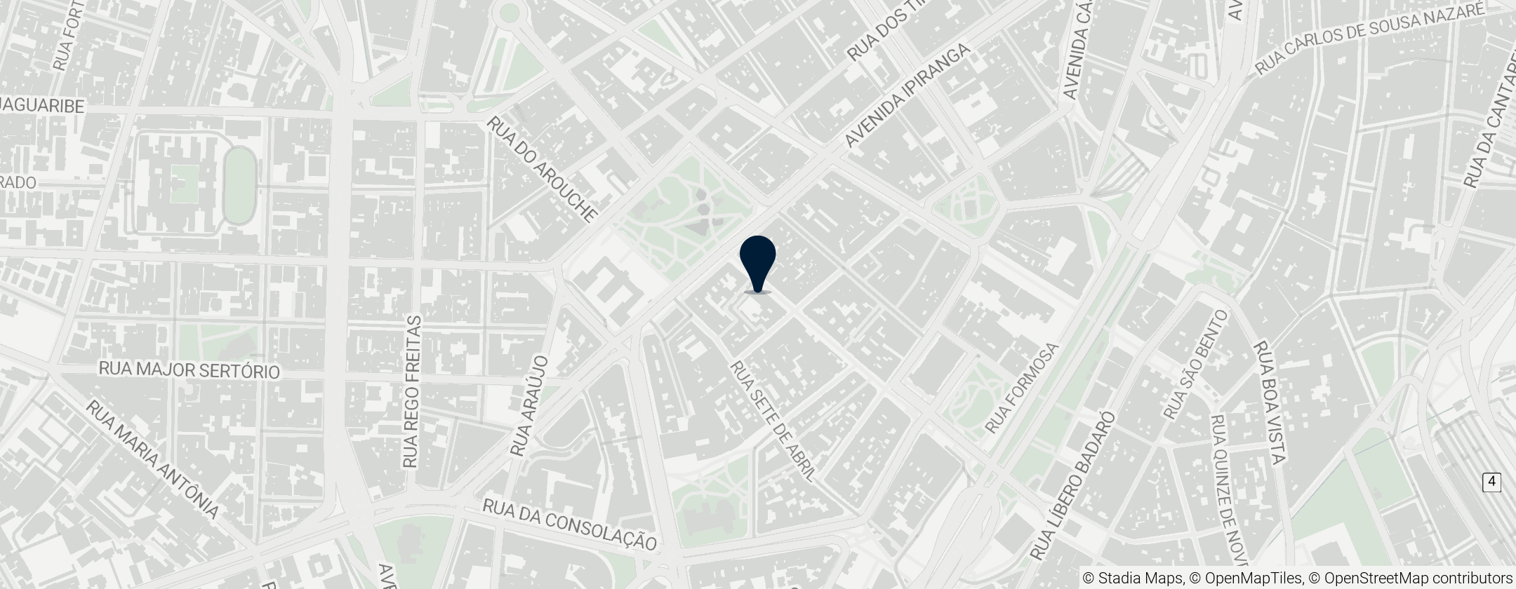 Map of Califórnia Building