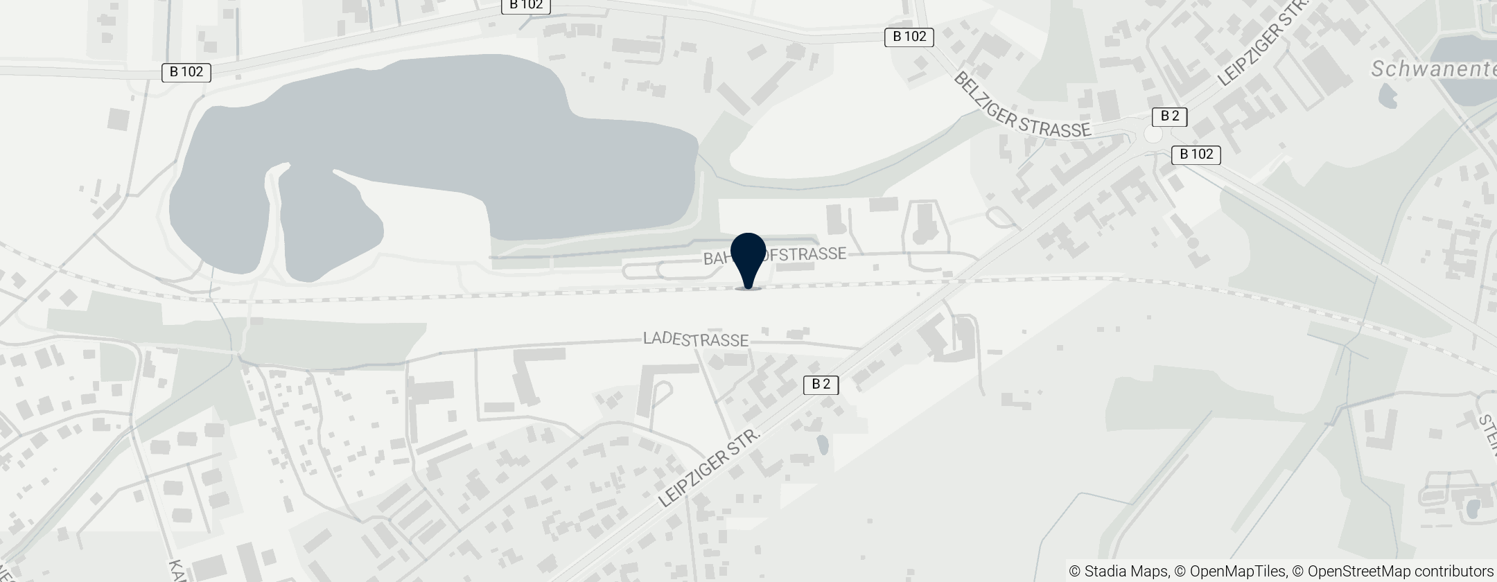 Map of Treuenbrietzen