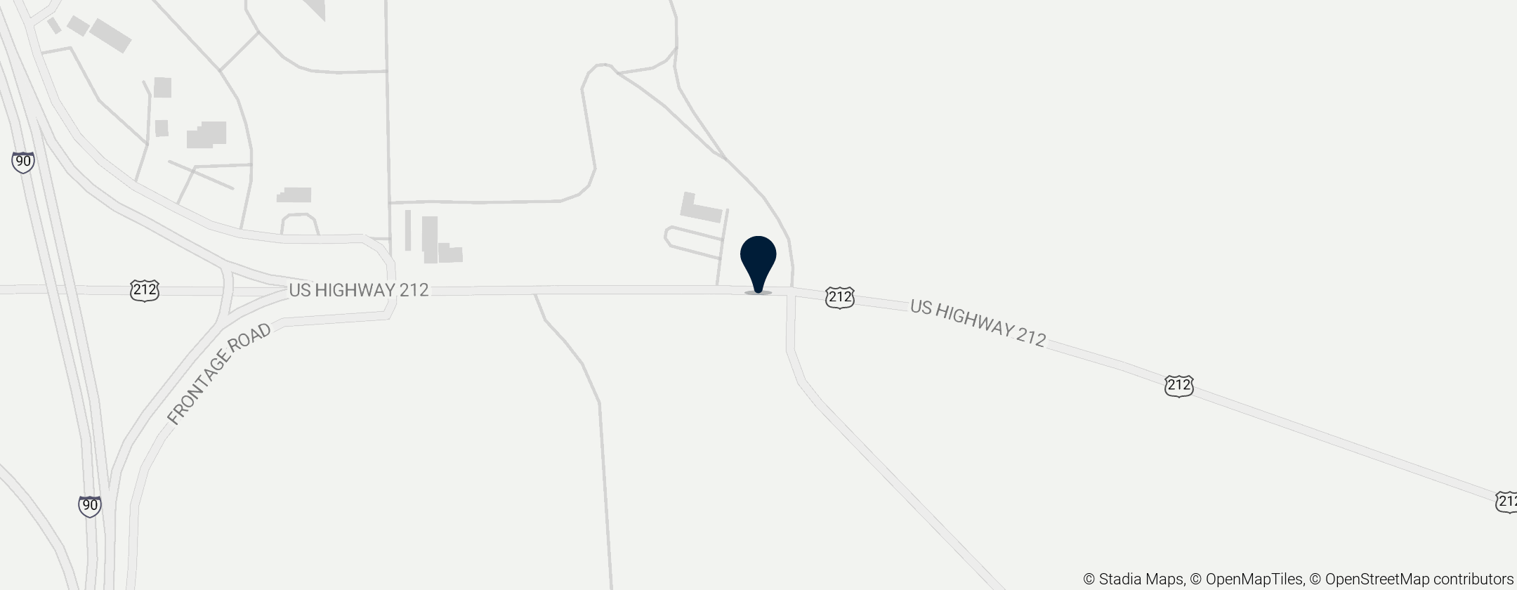 Map of Little Bighorn Battlefield National Monument