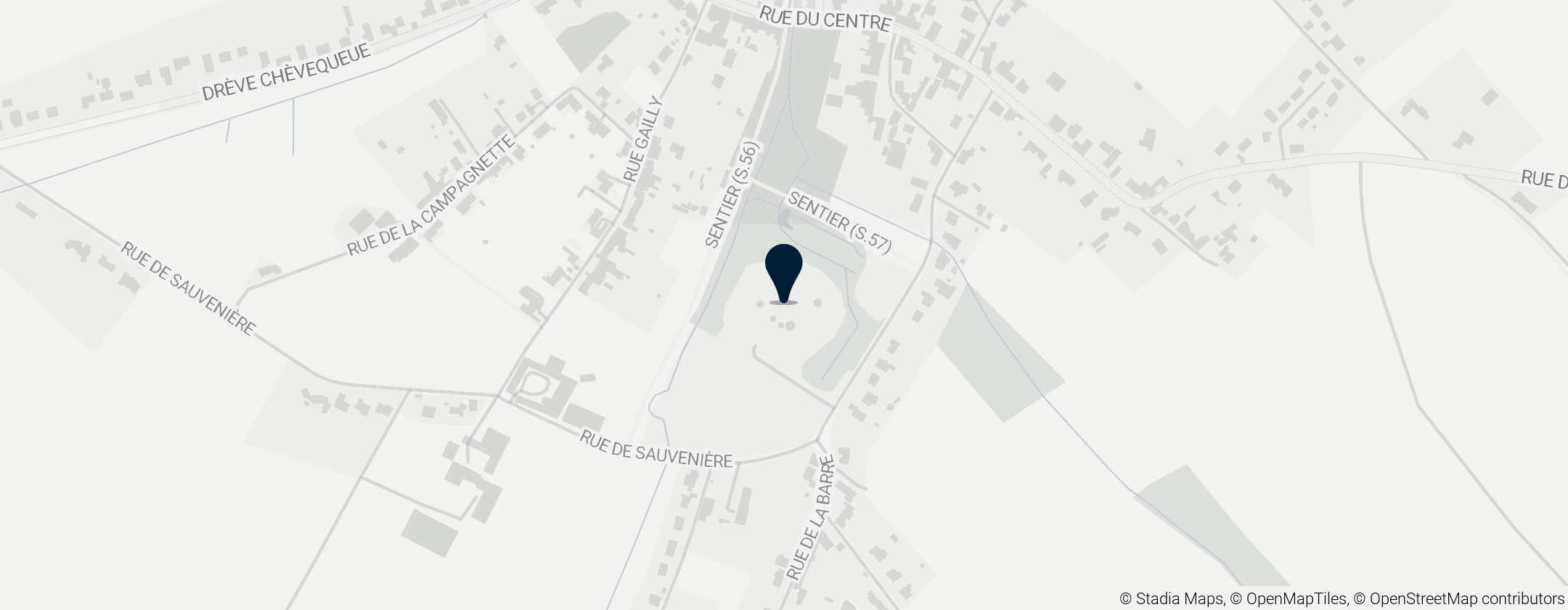 Map of Château de Walhain