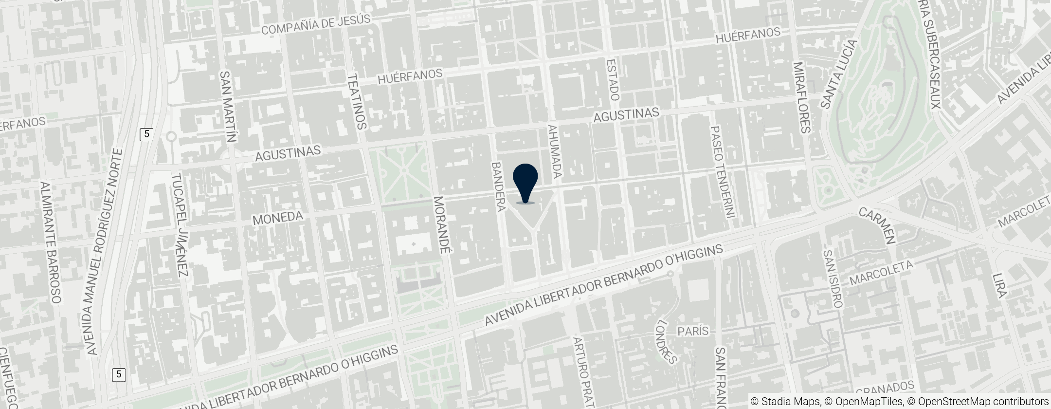 Map of Iglesia de las Agustinas