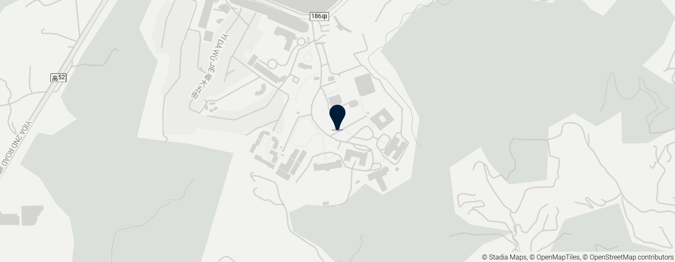 Map of I-Shou University