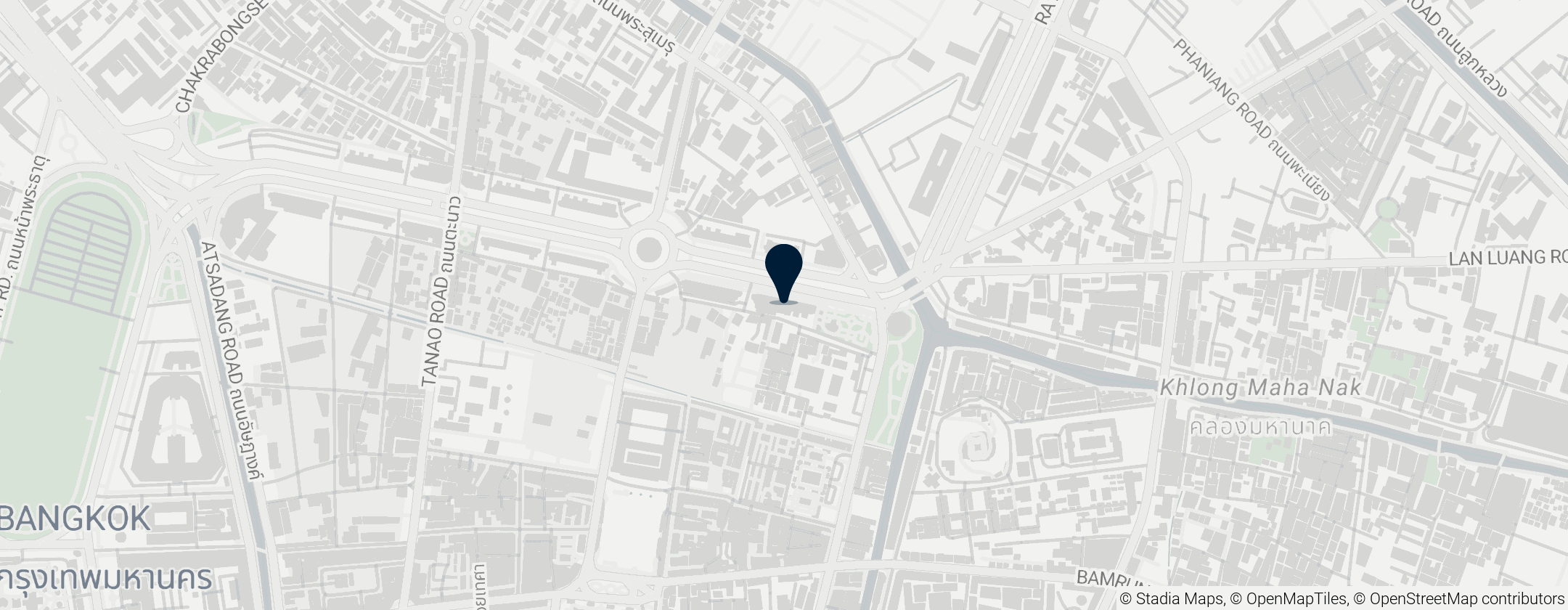 Map of Rattanakosin Exhibition Hall