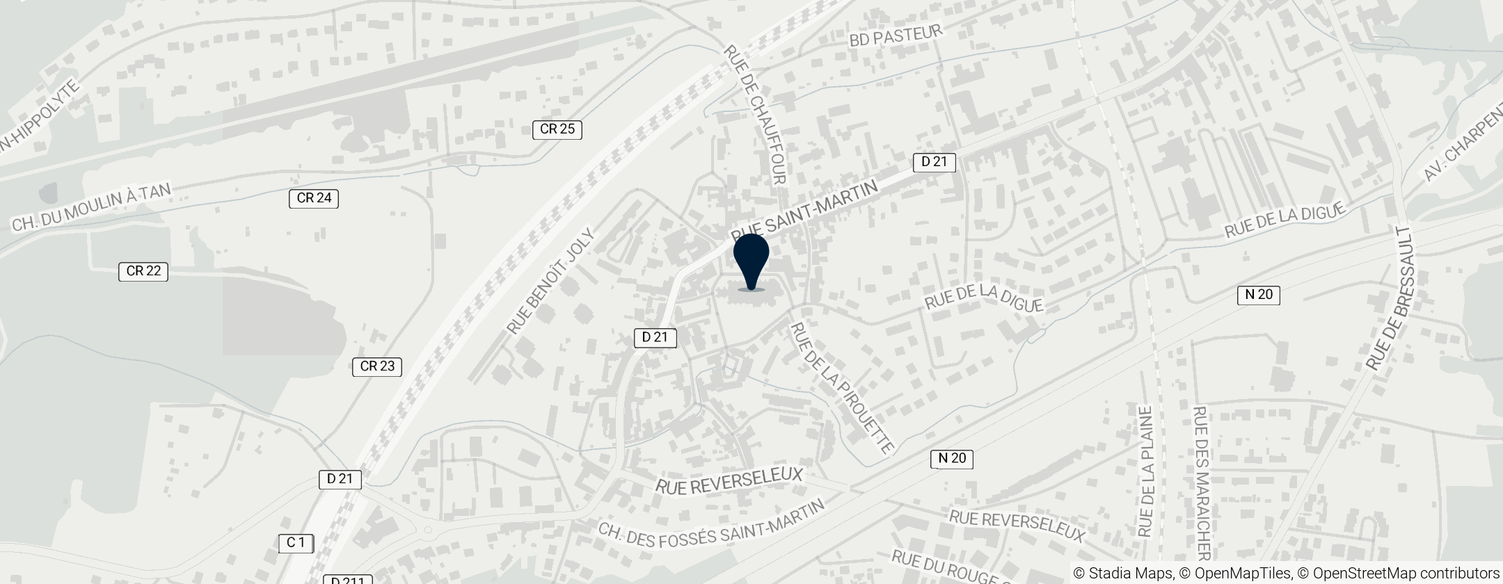 Map of Église Saint-Martin