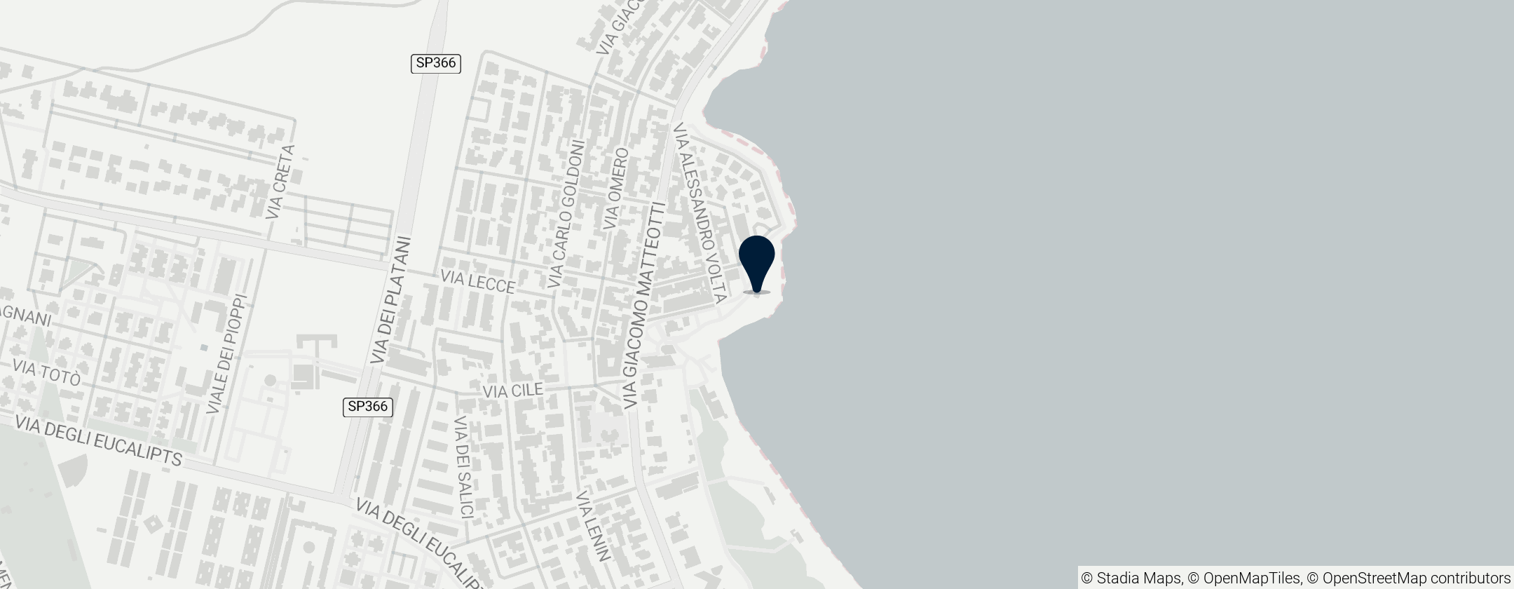 Map of Torre dell'Orso