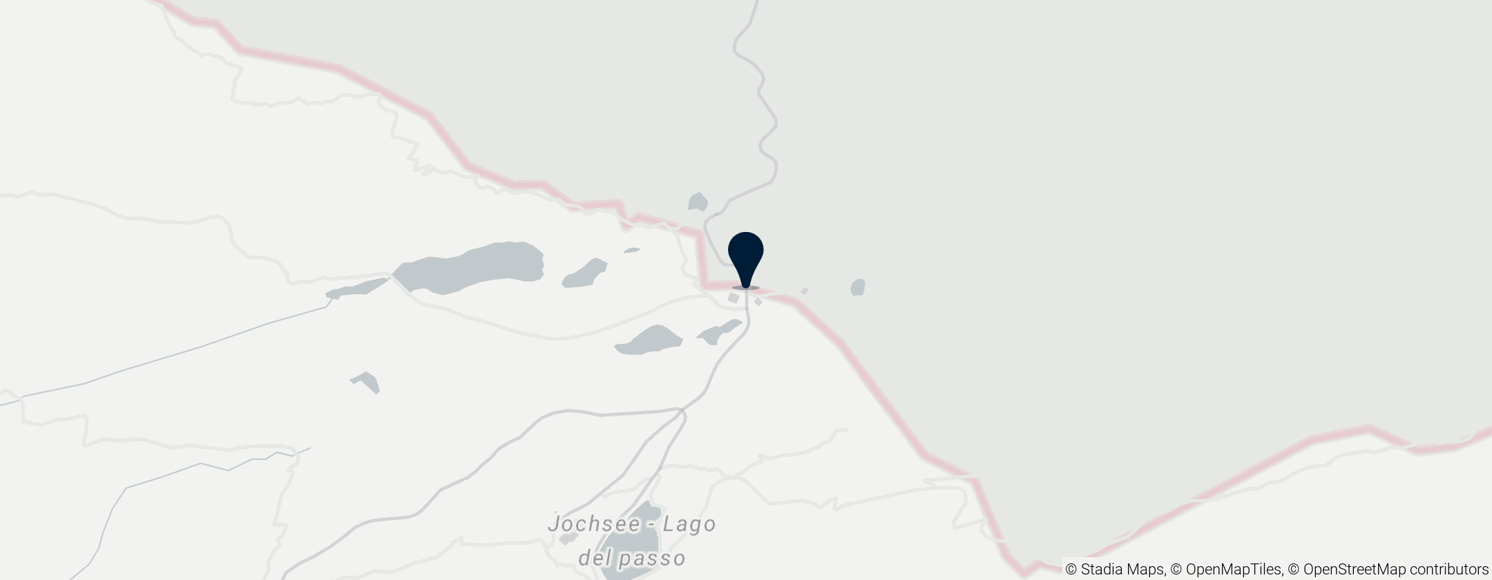 Map of Pfitscherjoch