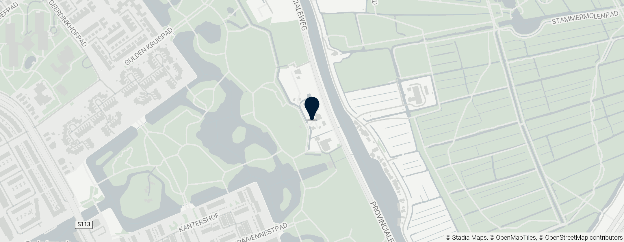 Map of Kinderboerderij Bijlmerweide