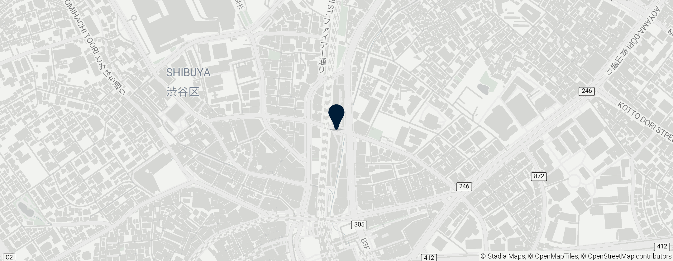 Map of Miyashita Park