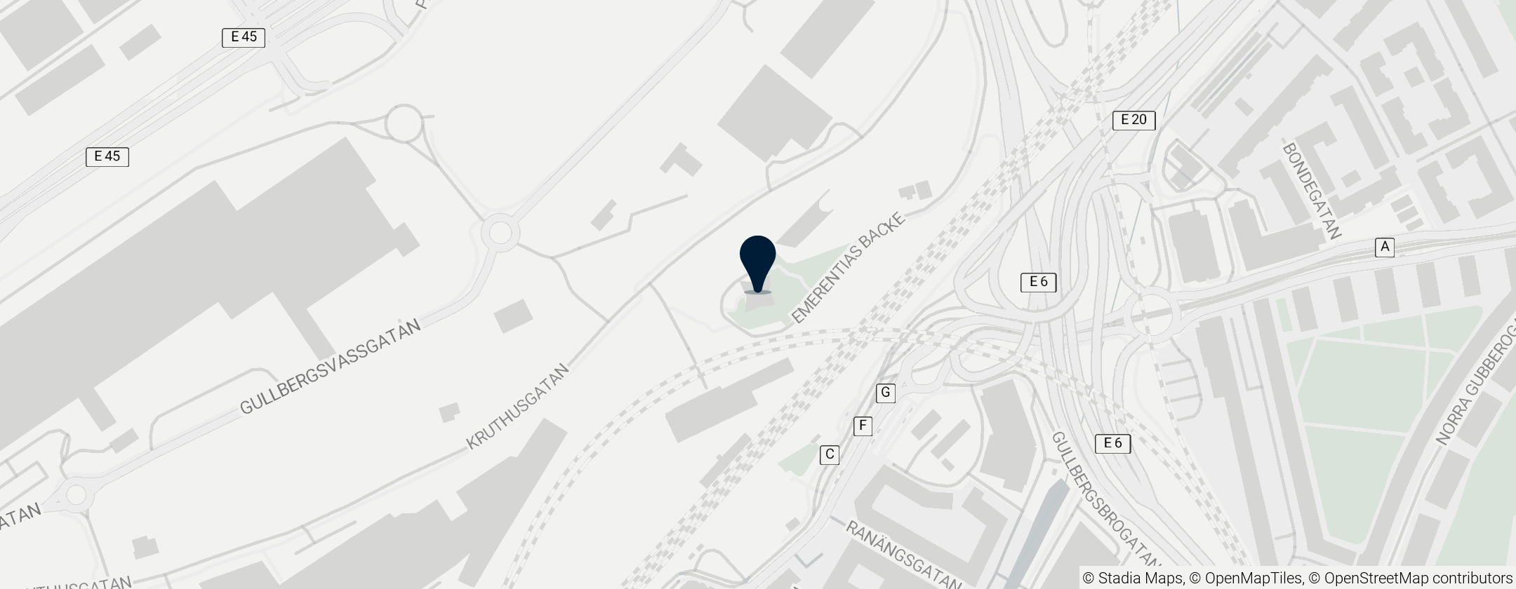 Map of Skansen Lejonet