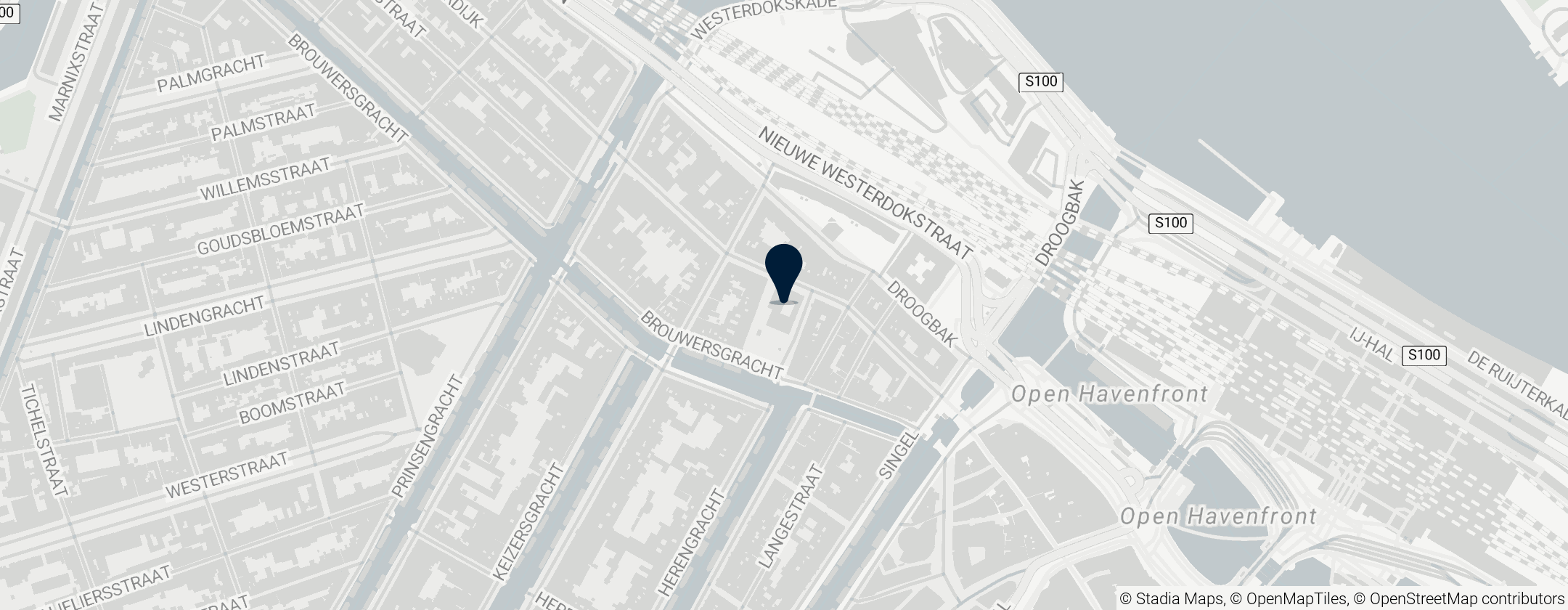 Map of West India House