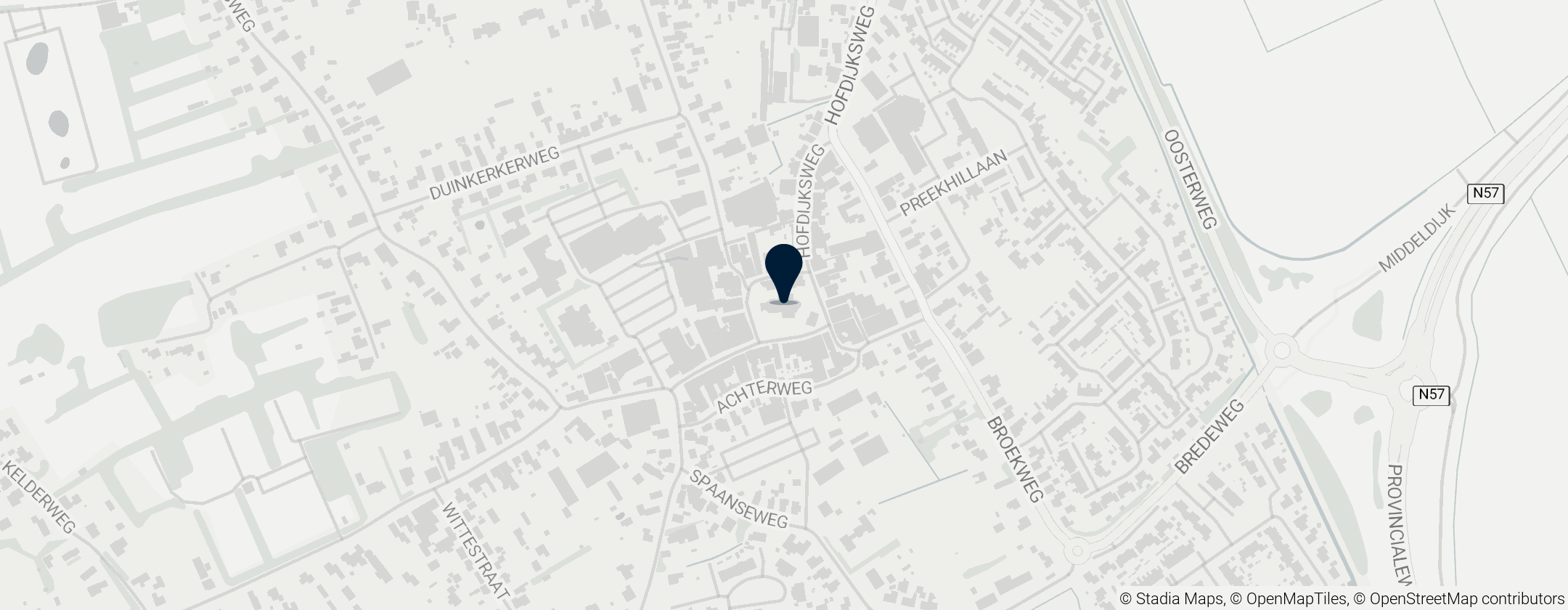 Map of Dorpskerk, Ouddorp