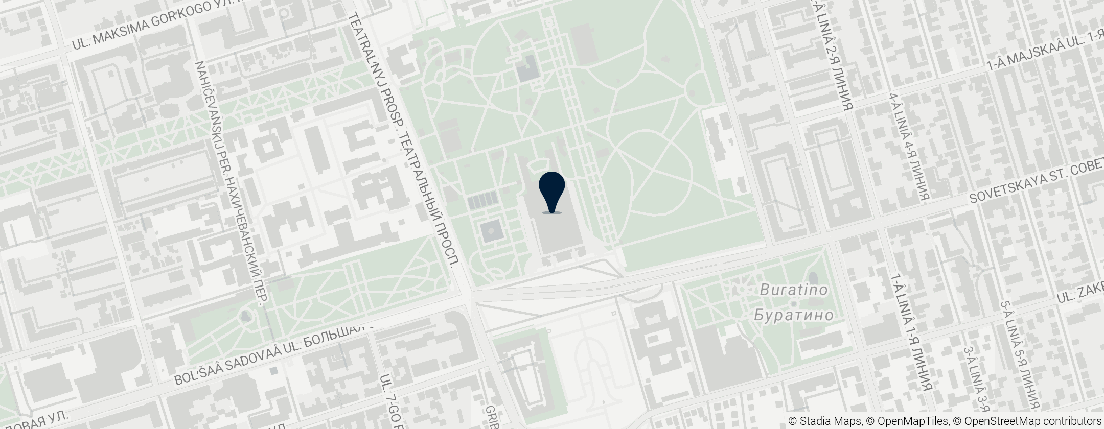 Map of Ростовский академический театр драмы имени М. Горького