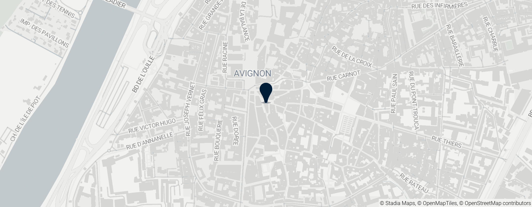 Map of Les Délices du Luberon