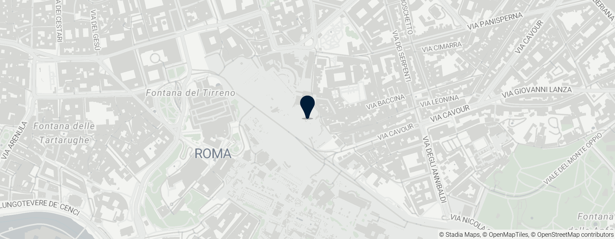 Map of Forum of Augustus