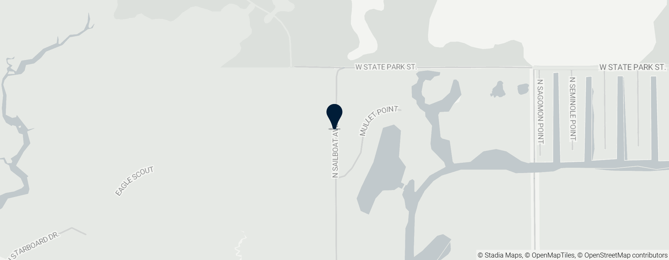 Map of Crystal River Preserve State Park