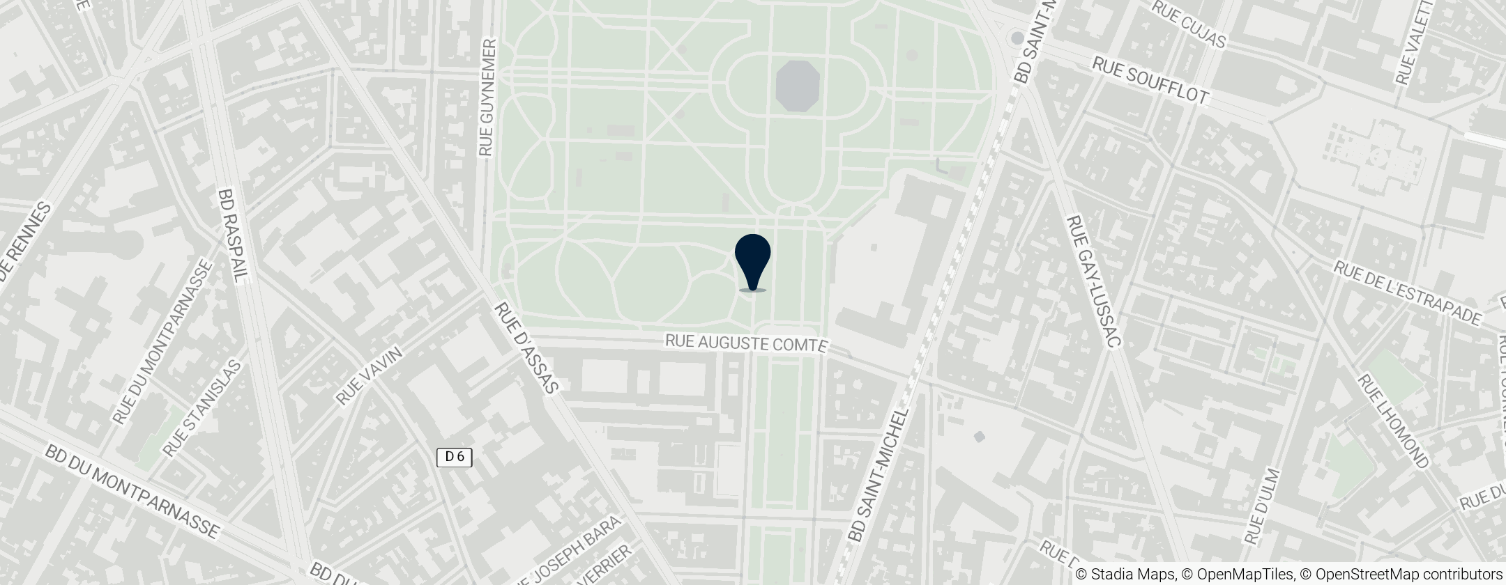 Map of Hommage à Arago