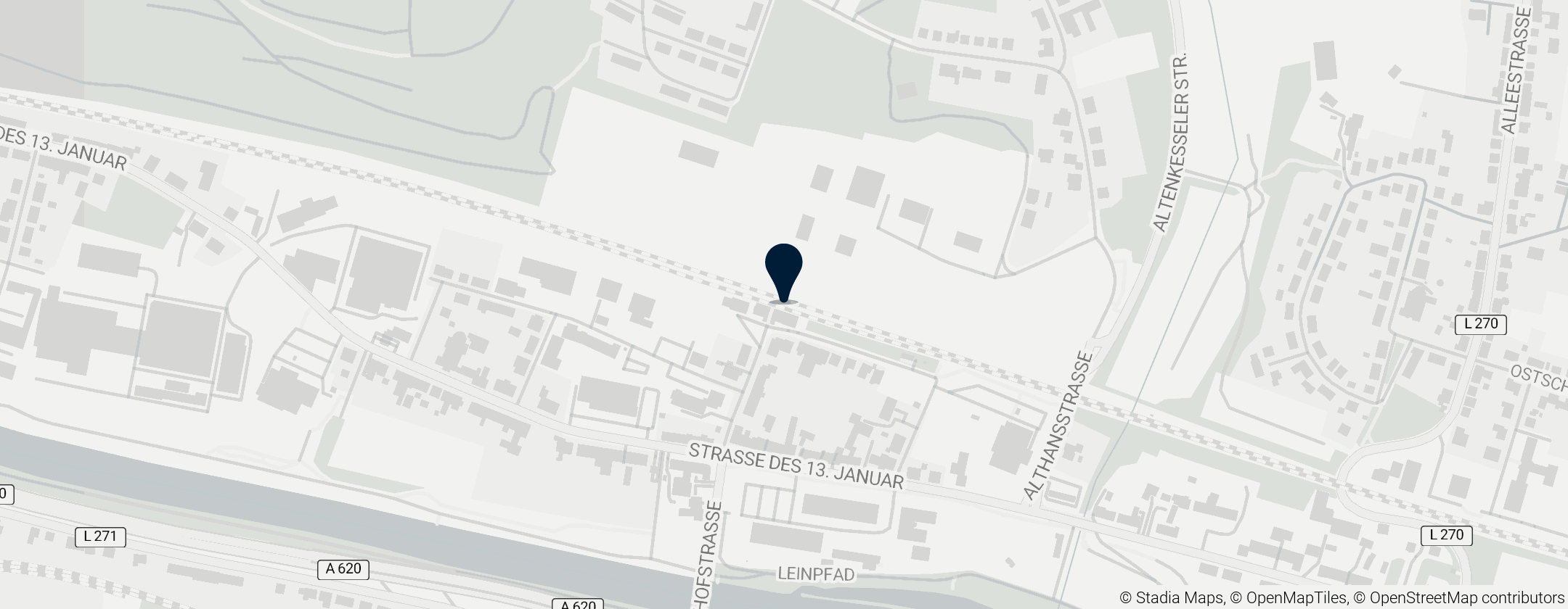 Map of Luisenthal (Saar)