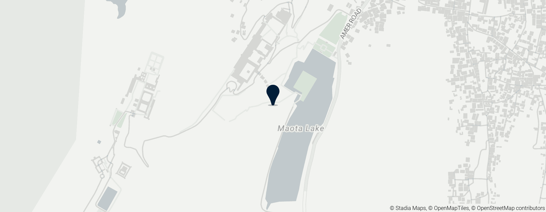 Map of Amber Fort and Palace