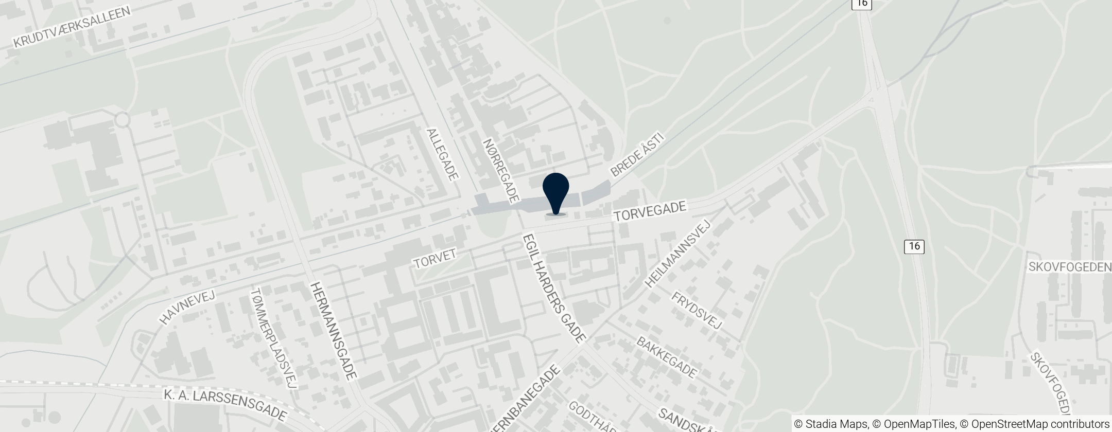 Map of The Frederiks Værk Museum of Industry