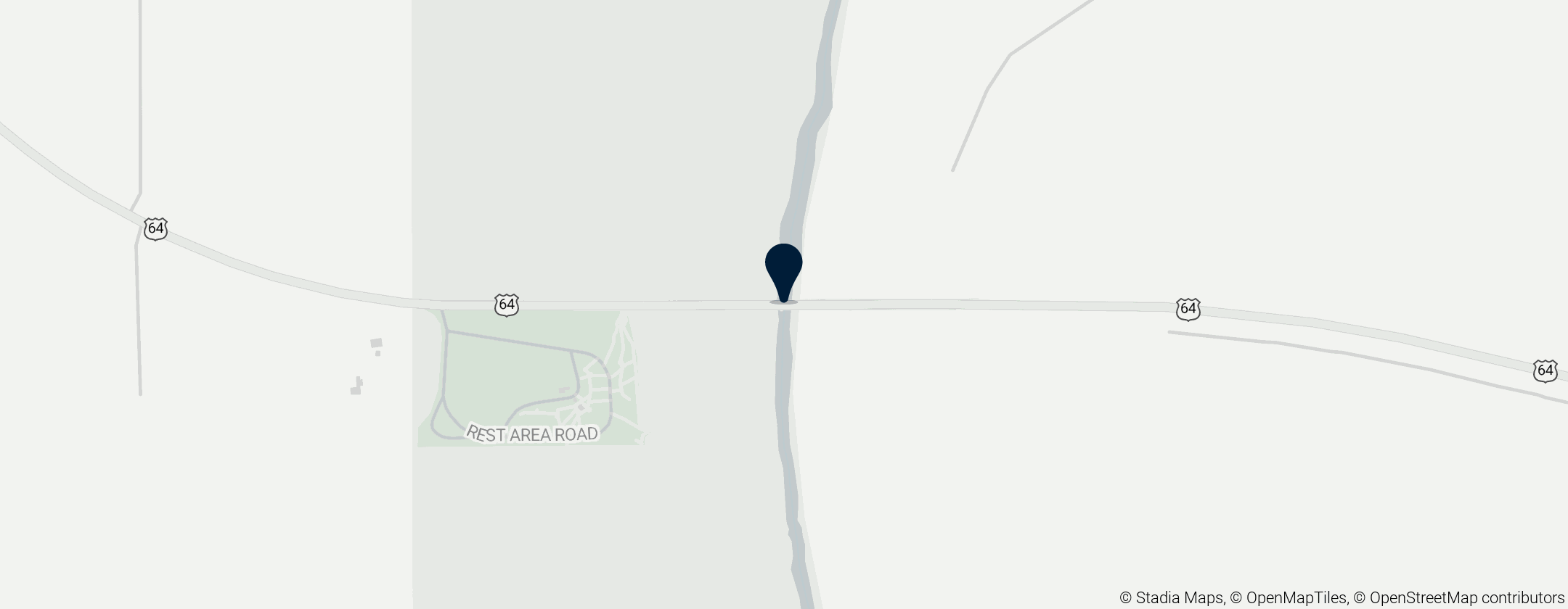 Map of Rio Grande Gorge Bridge