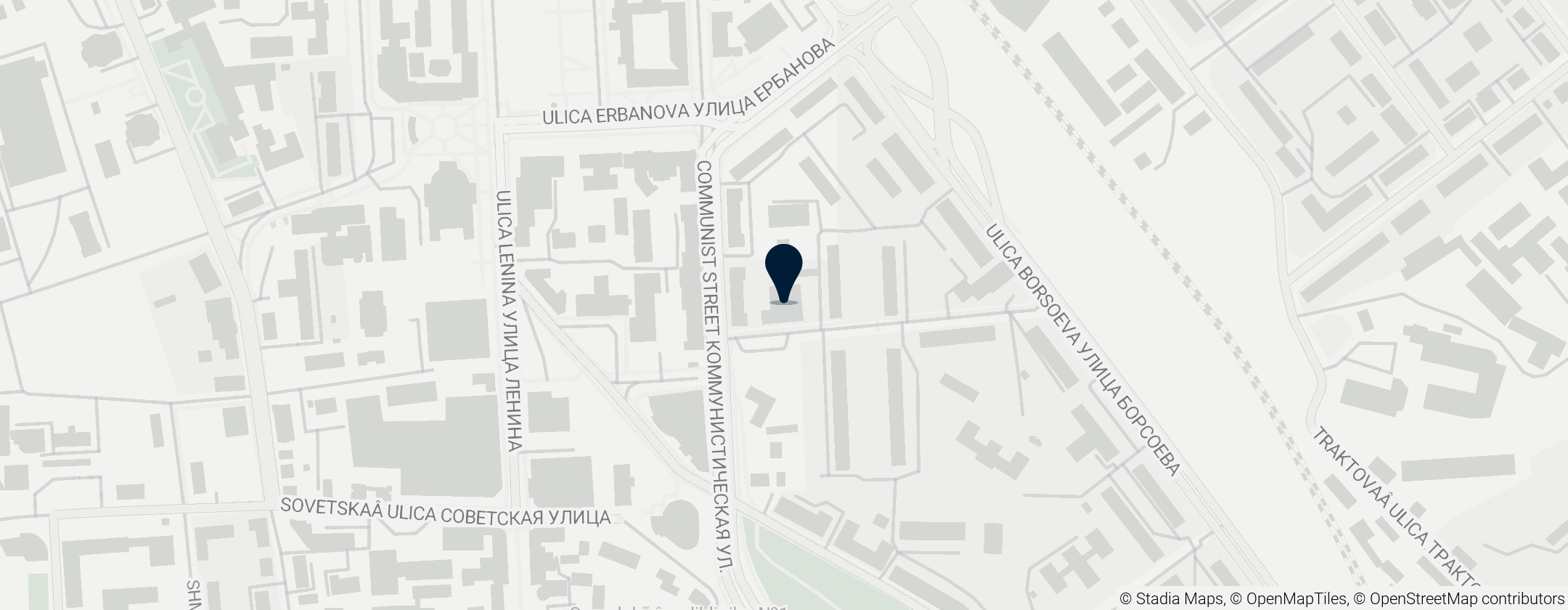 Map of Национальный музей Республики Бурятия