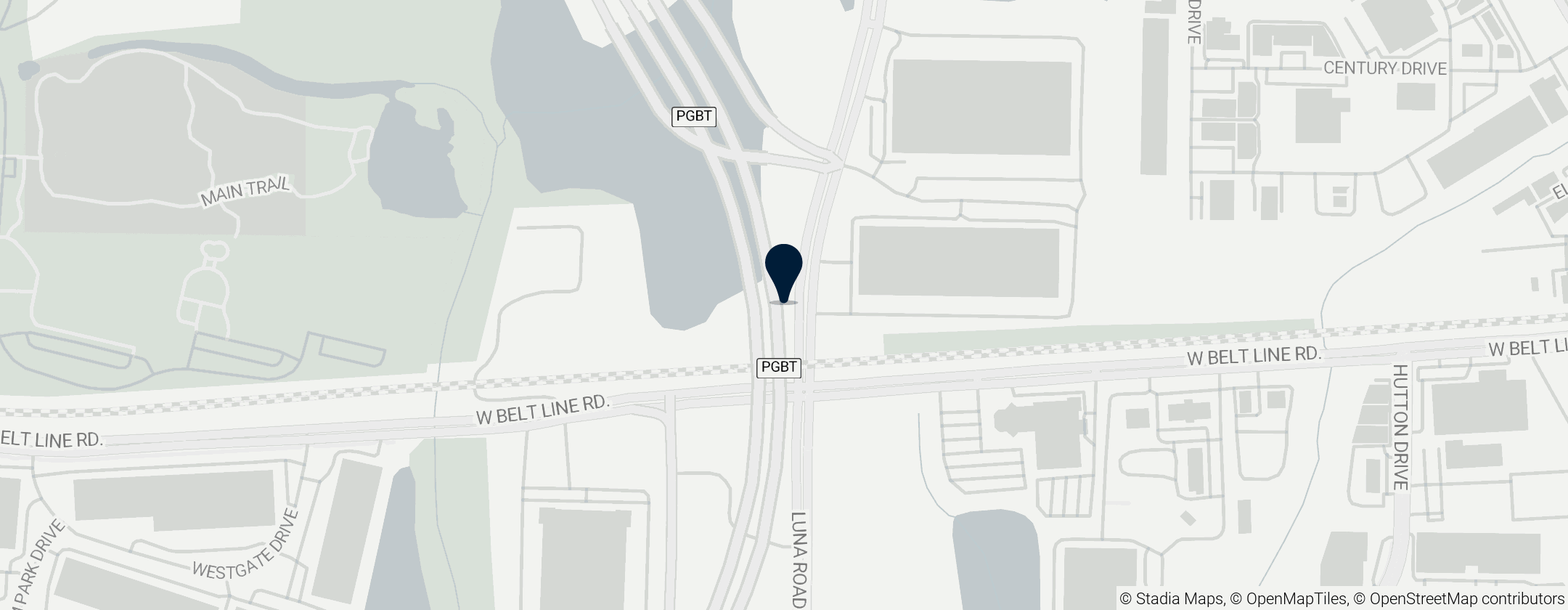 Map of Carrollton Historic Black Cemetery