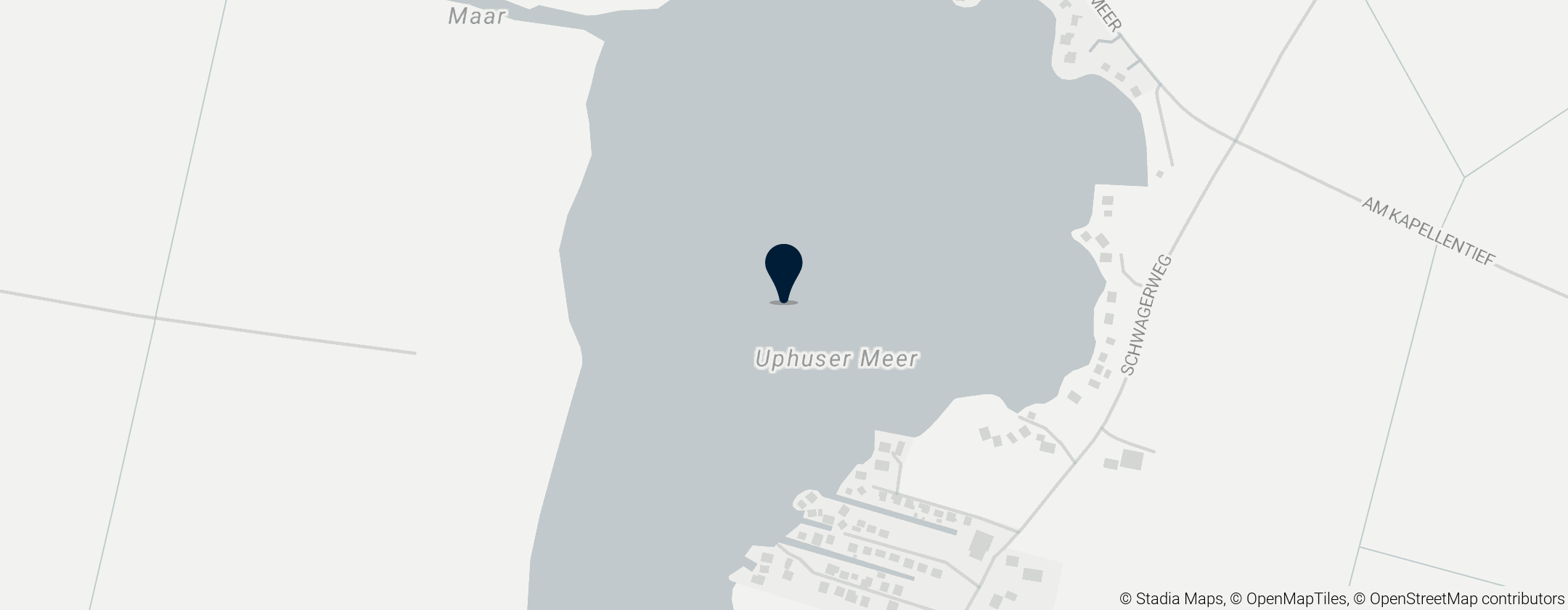 Map of Uphuser Meer