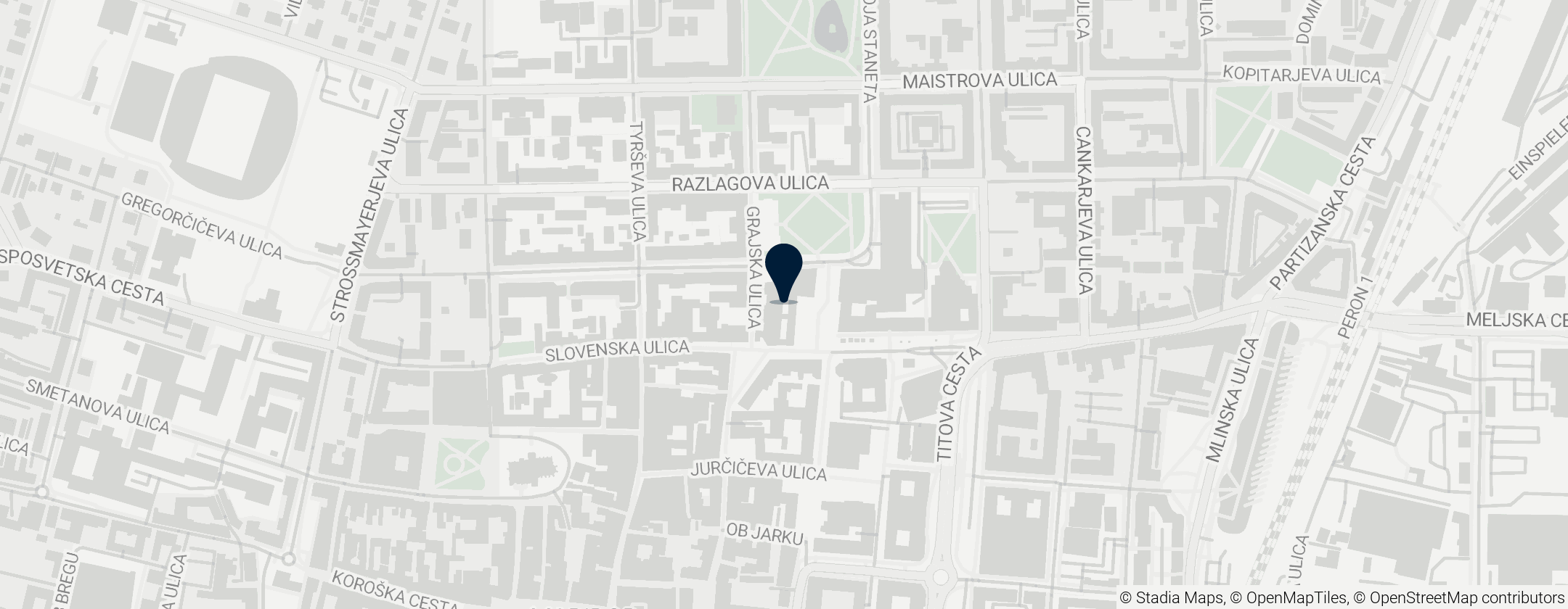 Map of Maribor Castle