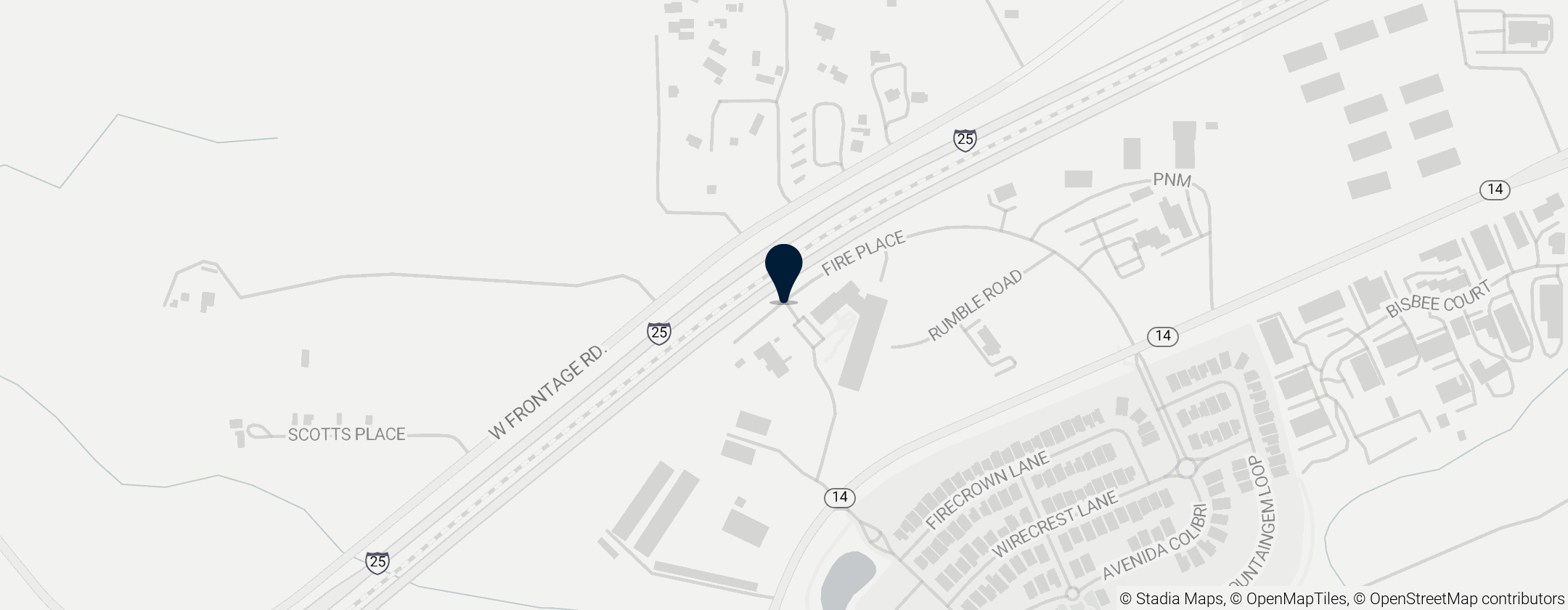 Map of Santa Fe Brewing Company 