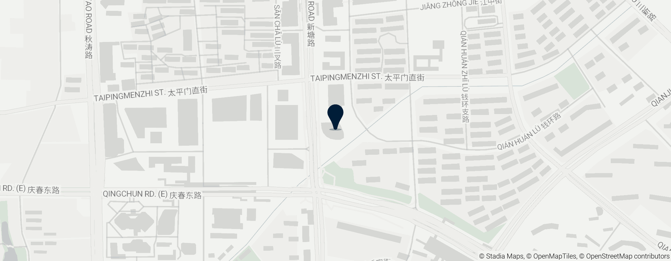 Map of Chongyi Church