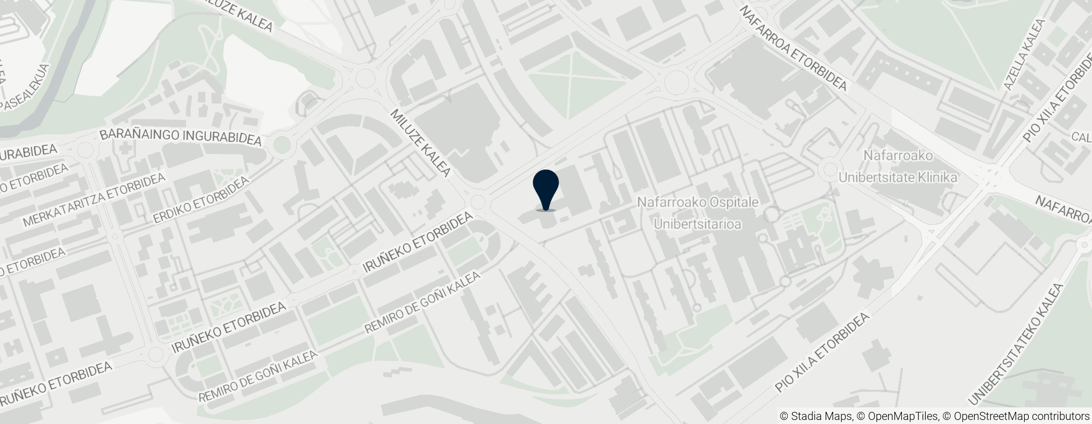 Map of Universidade Pública de Navarra