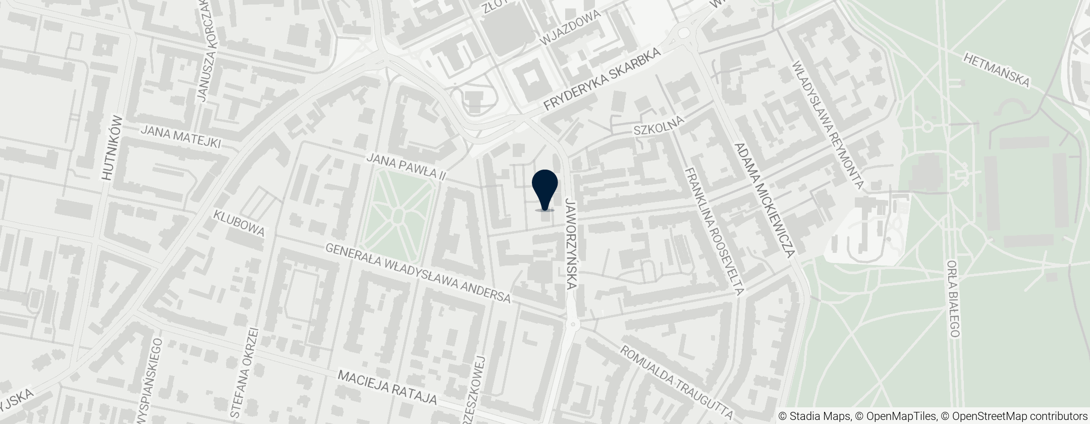 Map of Cerkiew Zmartwychwstania Pańskiego w Legnicy