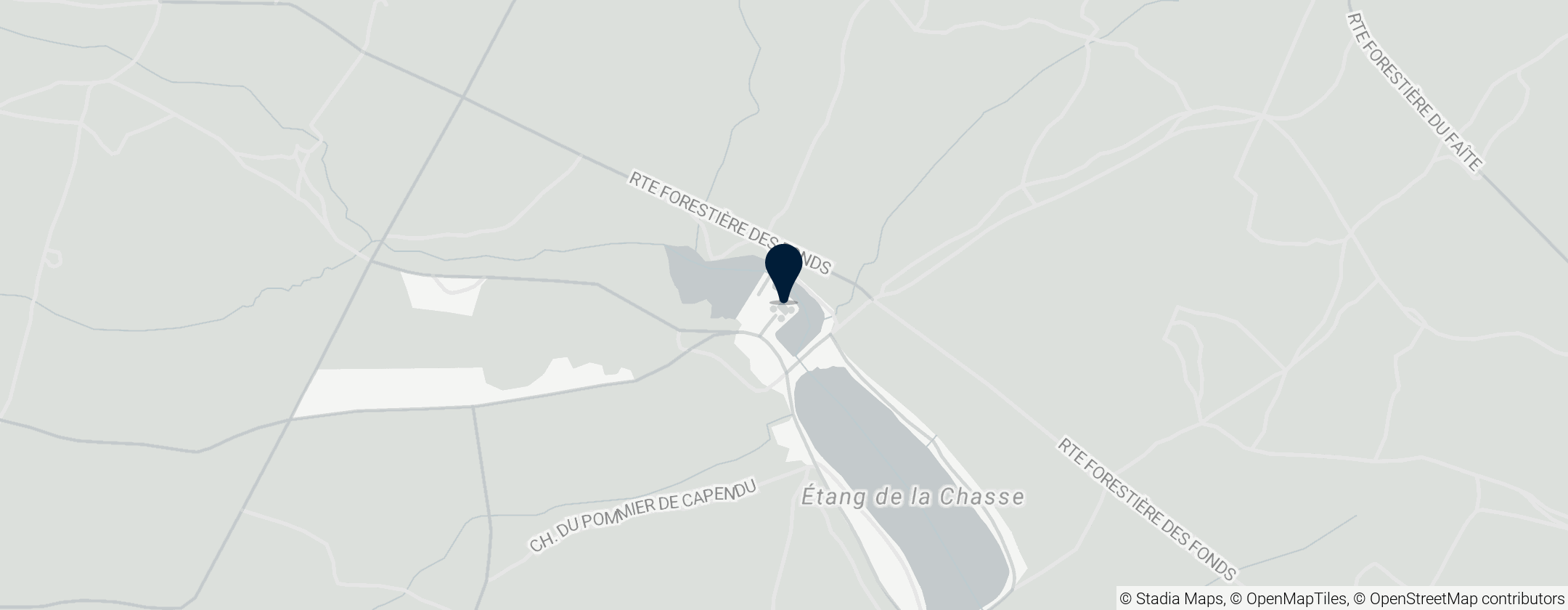 Map of Château de la Chasse