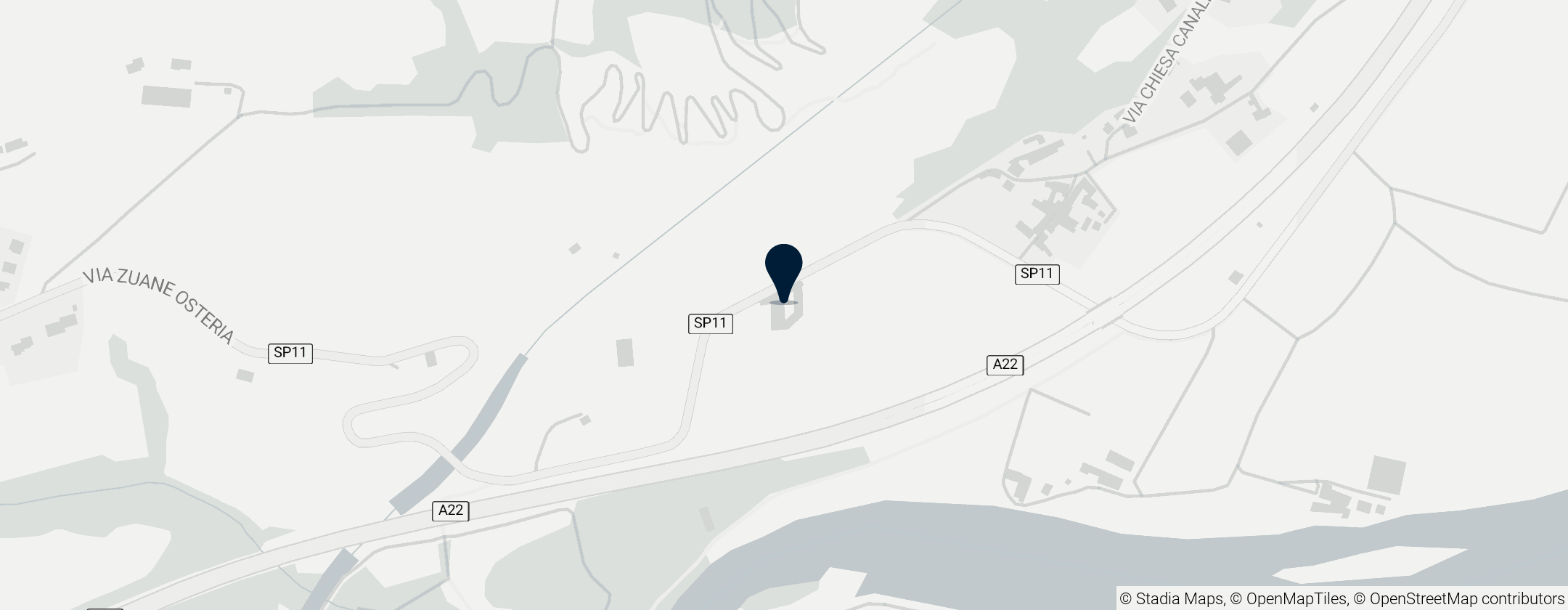 Map of Straßensperre Incanal