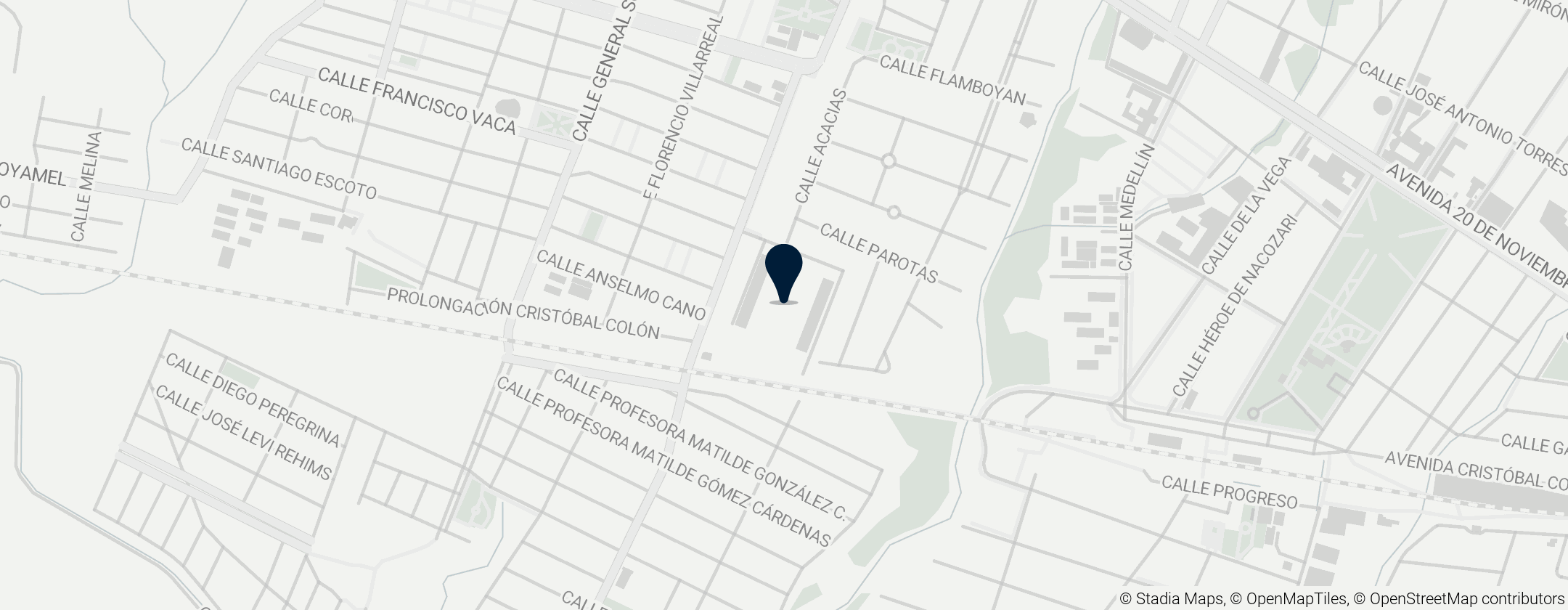 Map of Estadio Colima