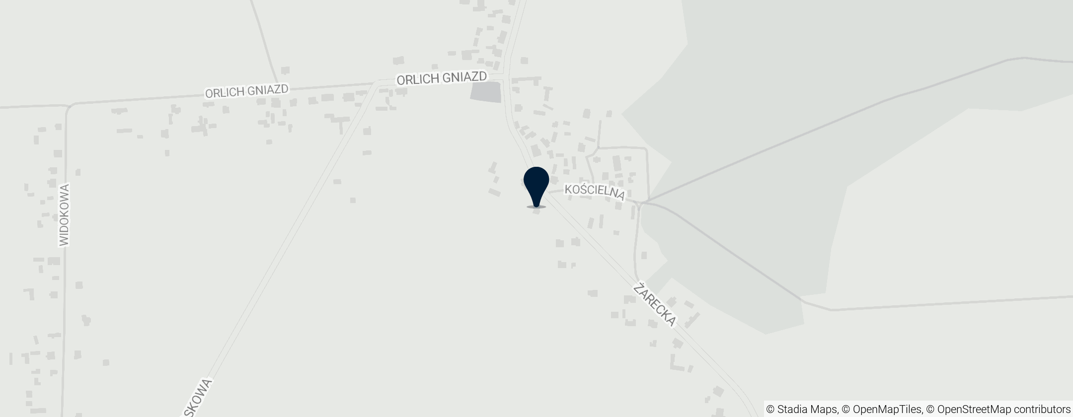 Map of Kościół św. Idziego w Zrębicach