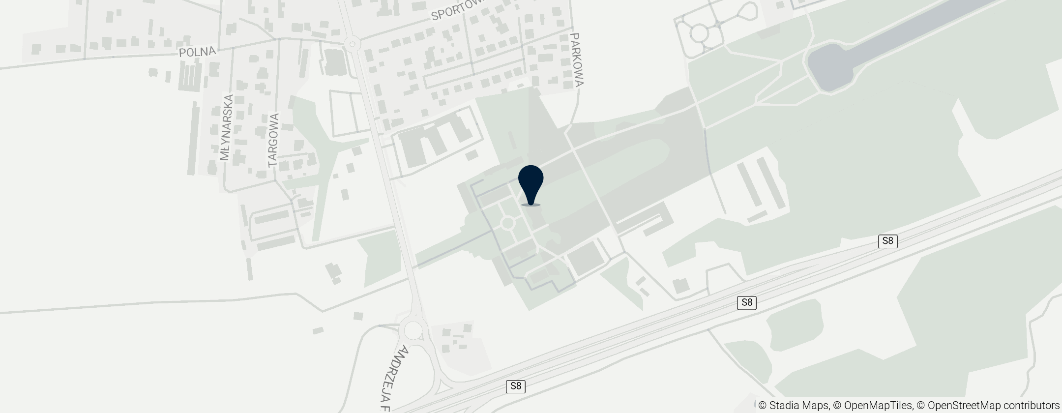 Map of Pałac Biskupów Kujawskich w Wolborzu