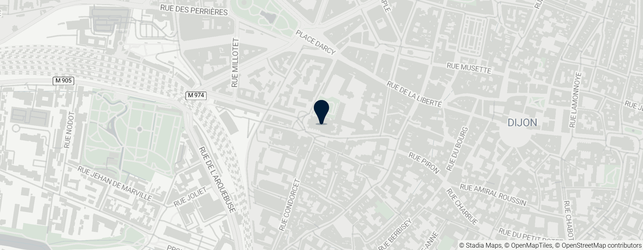 Map of Kathedraal van Dijon