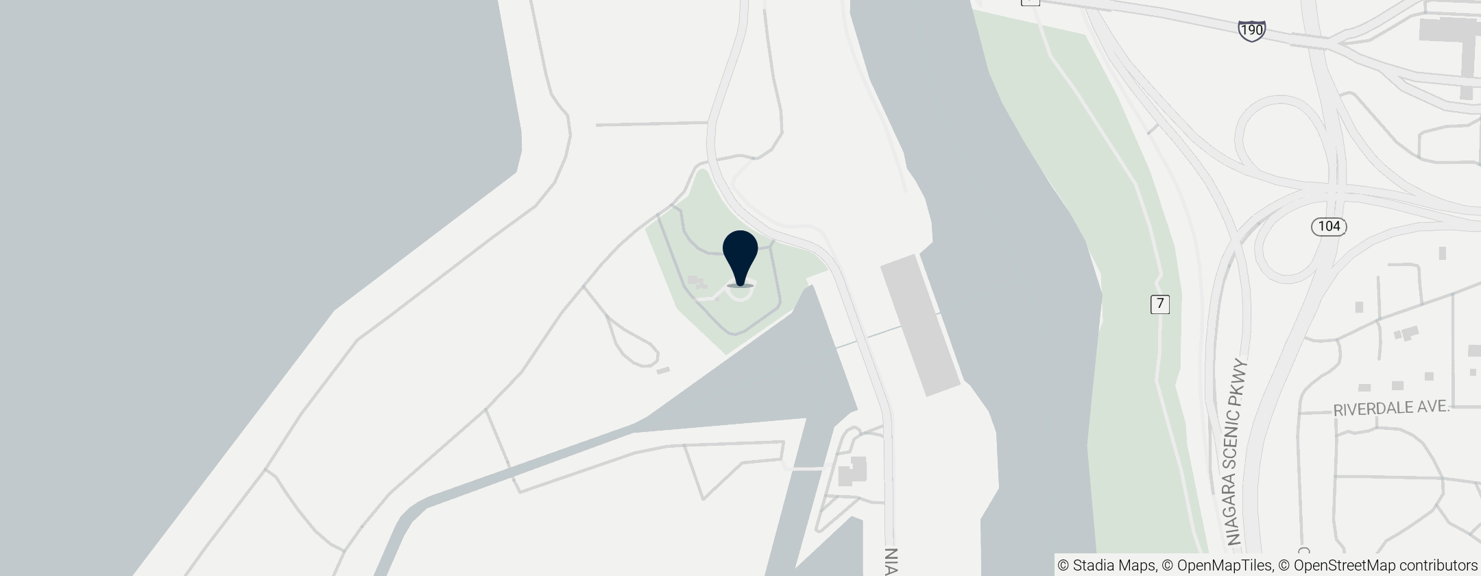 Map of Ontario Hydro Floral Clock