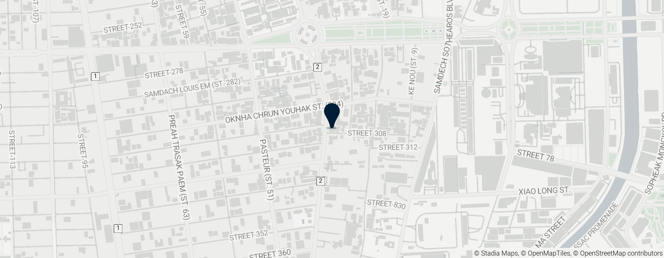 Map of Malis Restaurant