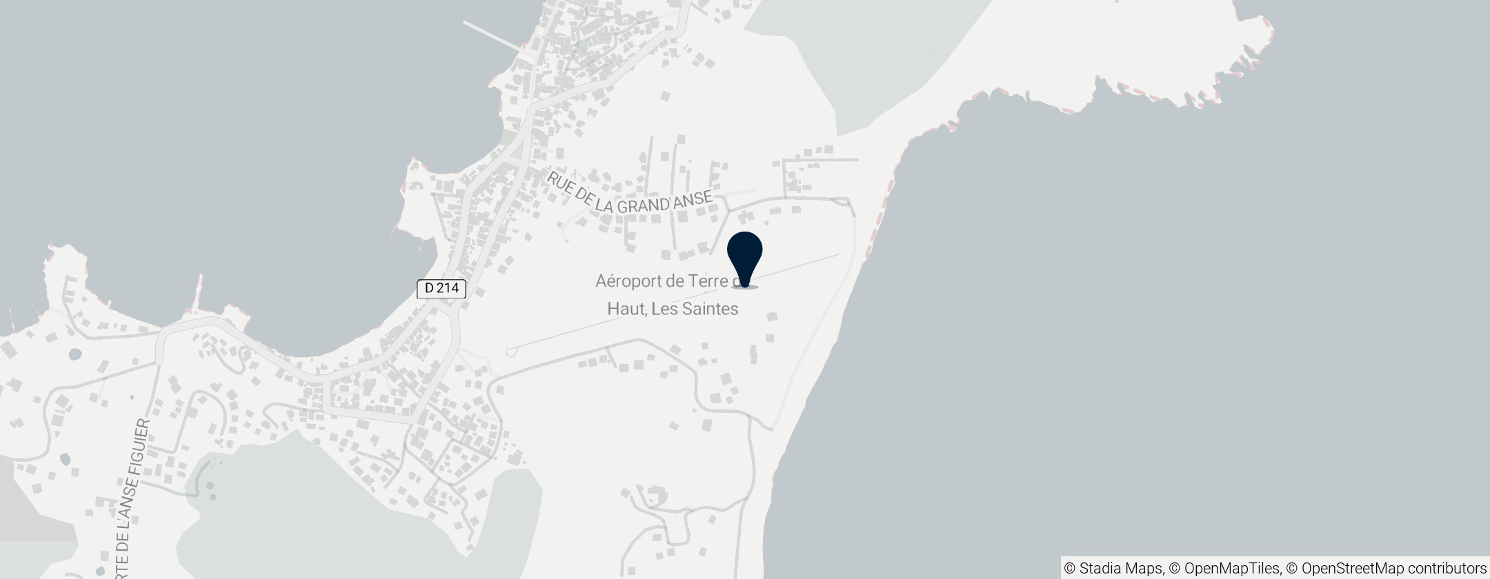 Map of Grande Anse Cemetery