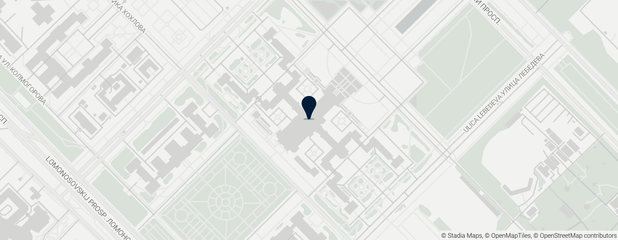 Map of Музей землеведения МГУ