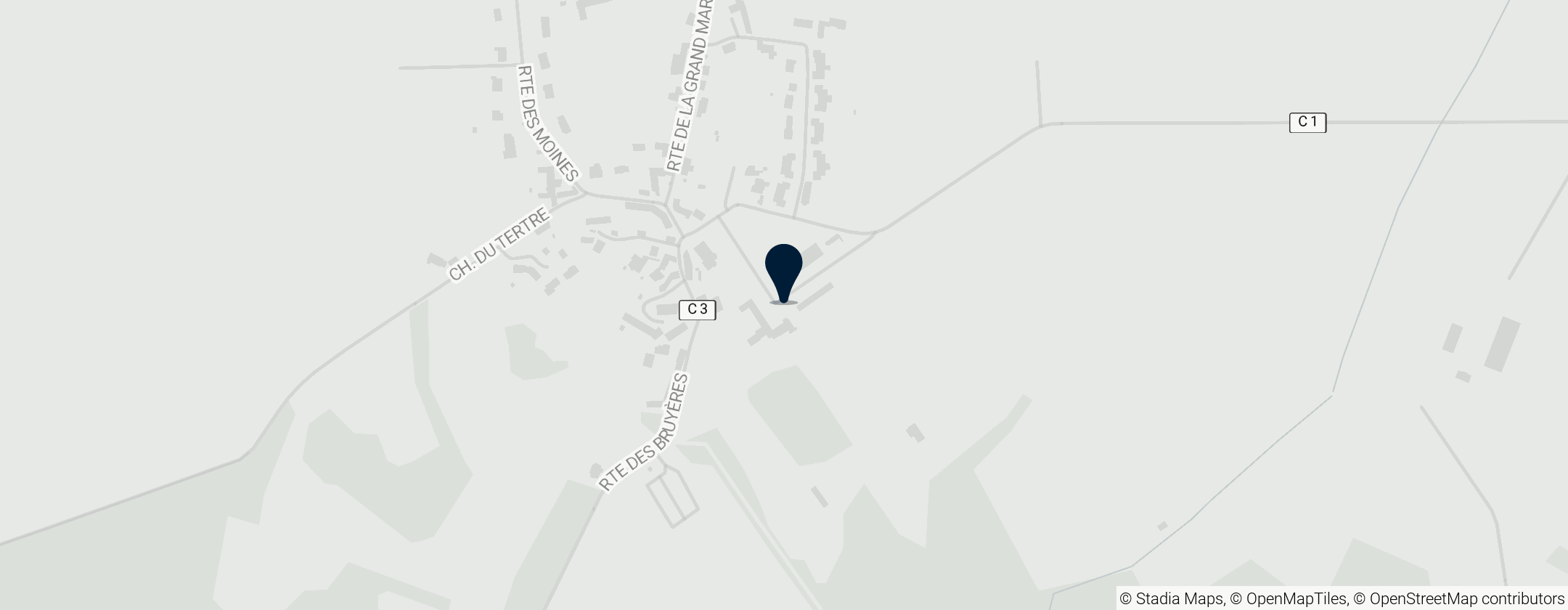 Map of Château de Maudétour