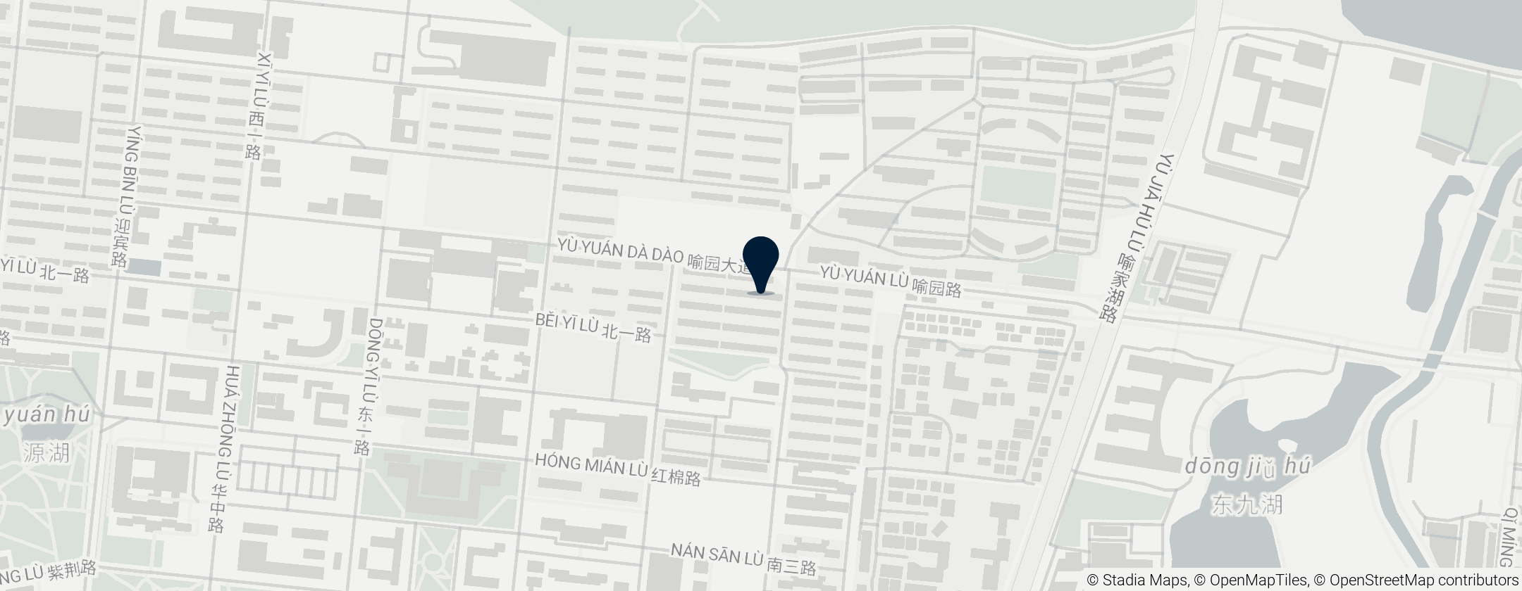 Map of Huazhong University of Science and Technology