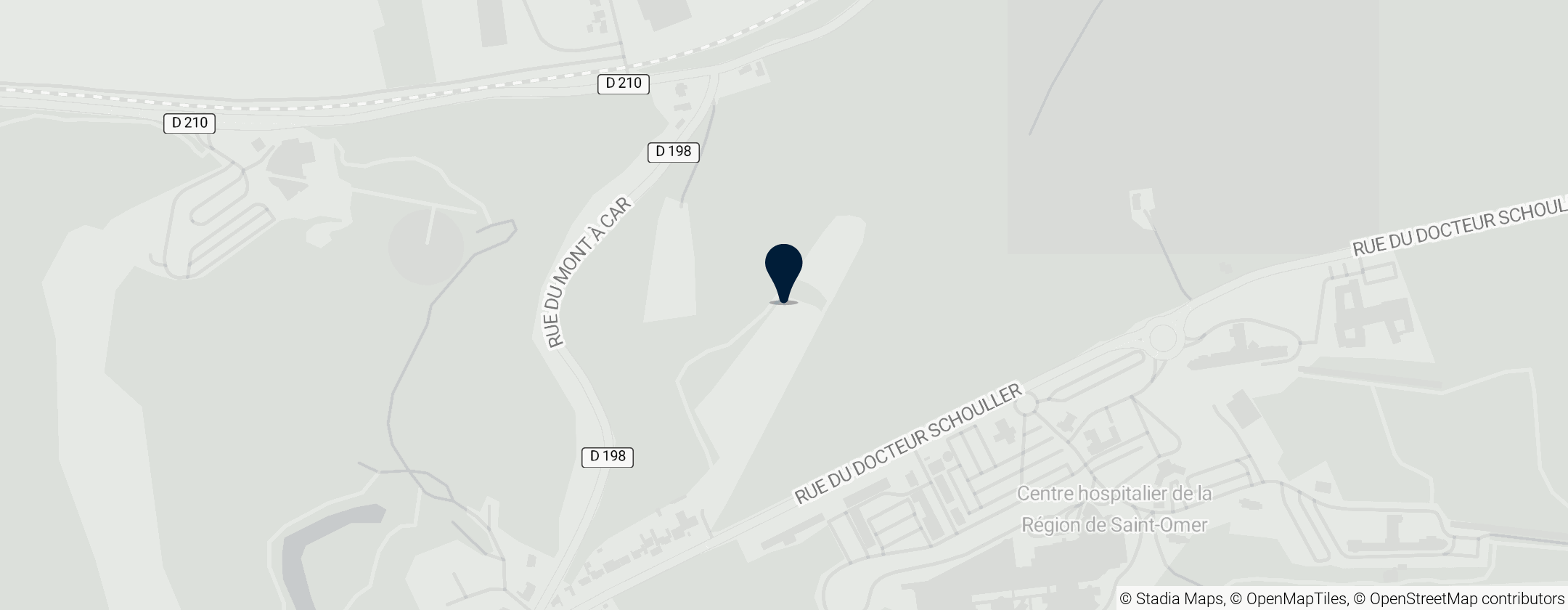 Map of Colonne d'Helfaut