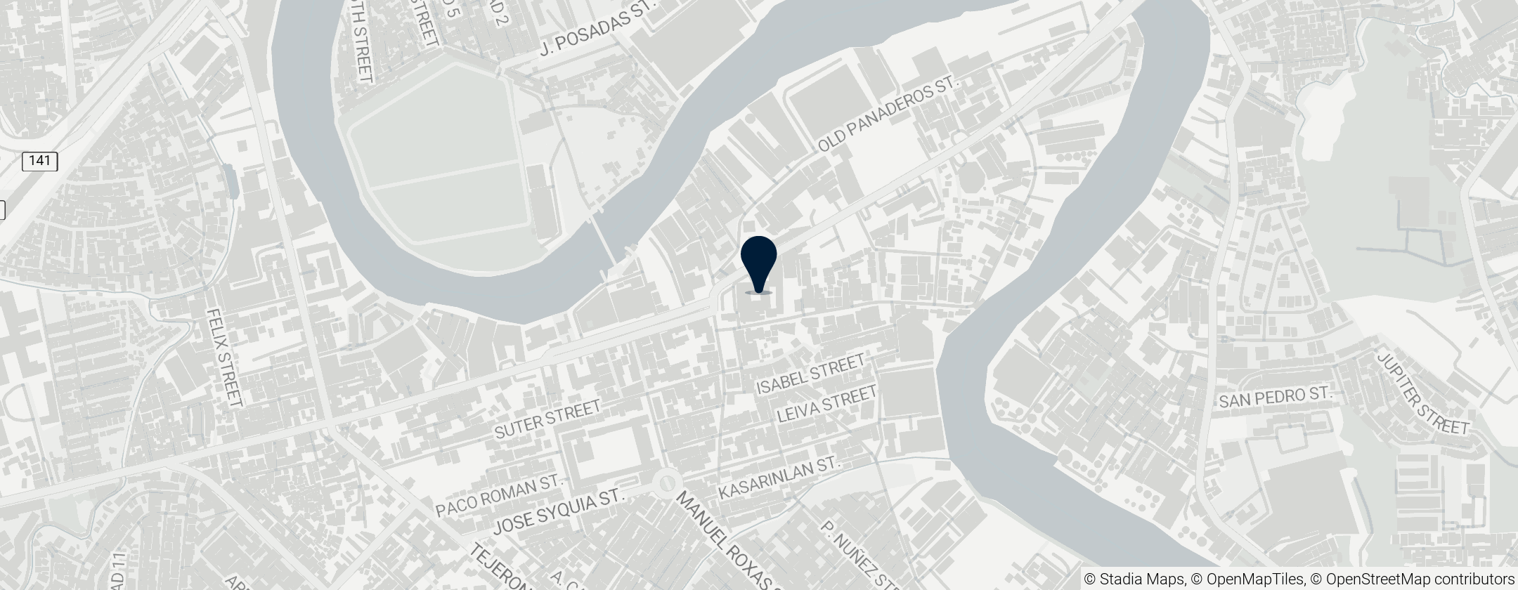 Map of Church of Santa Ana