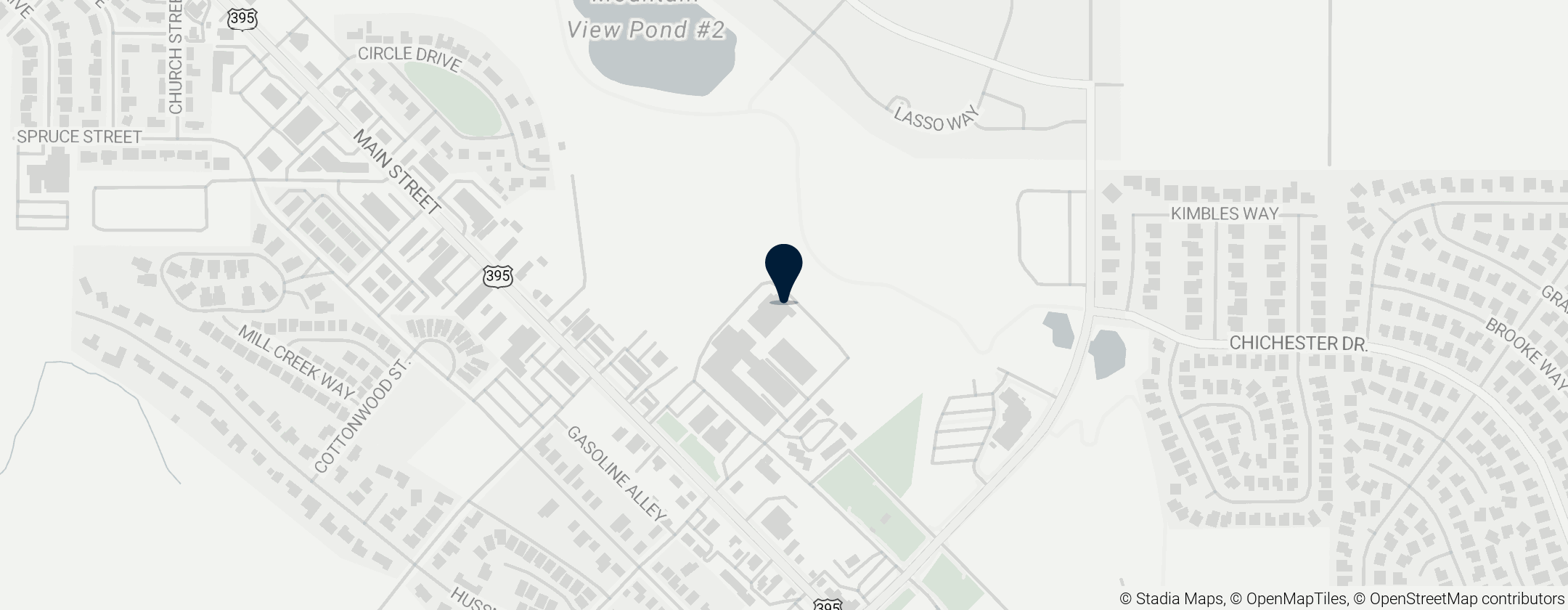 Map of Carson Valley Museum and Cultural Center